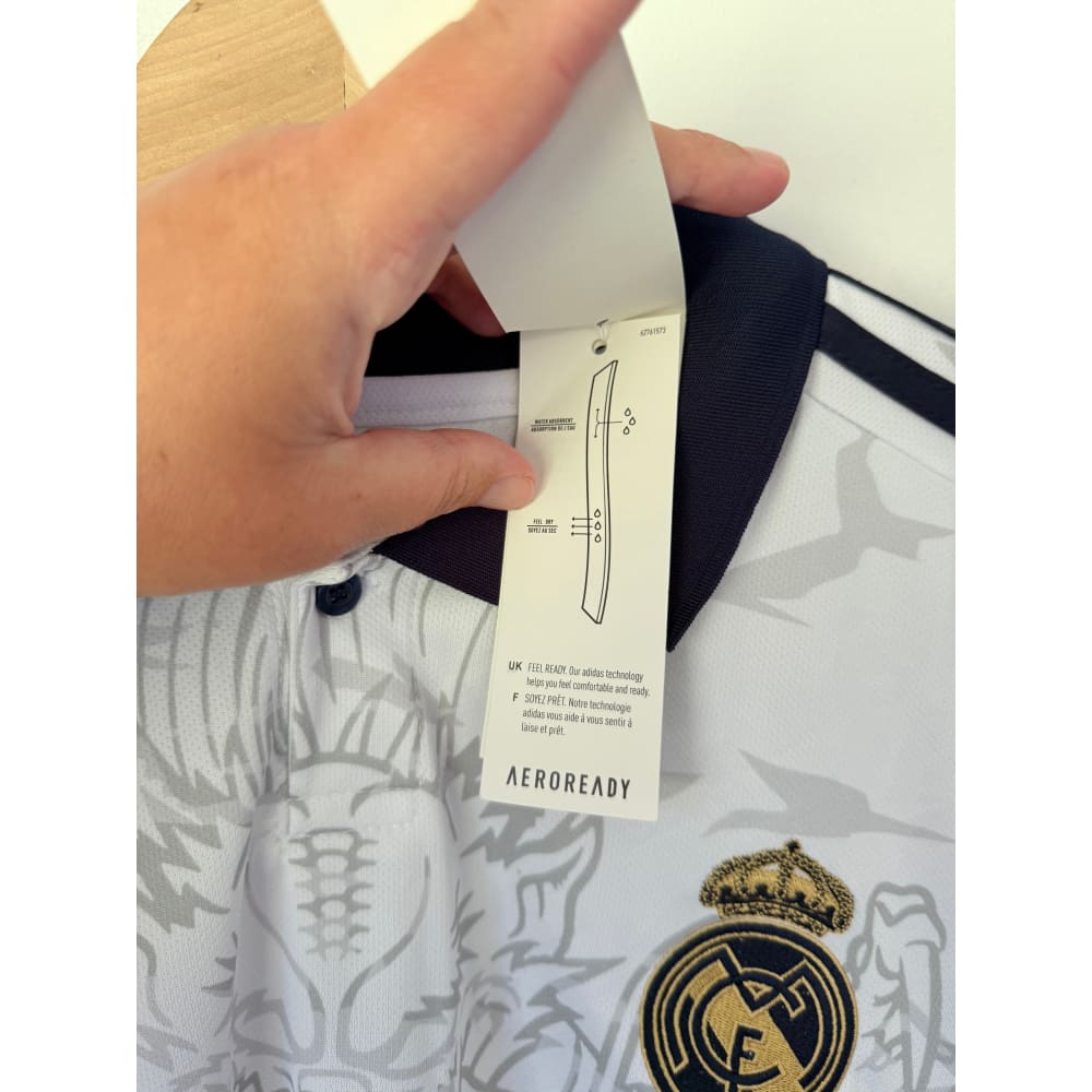 Adidas jsy size s real madrid dragon jersey - activewear tops menās apparel