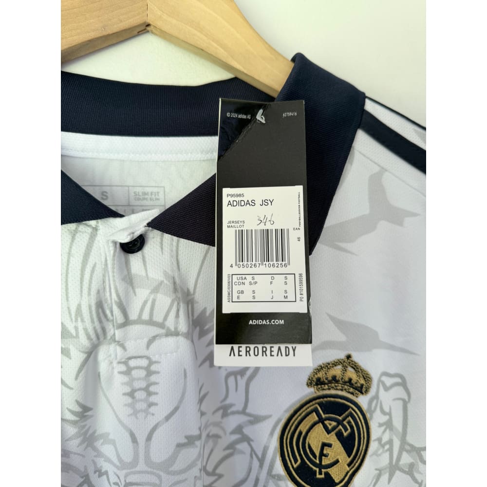 Adidas jsy size s real madrid dragon jersey - activewear tops menās apparel