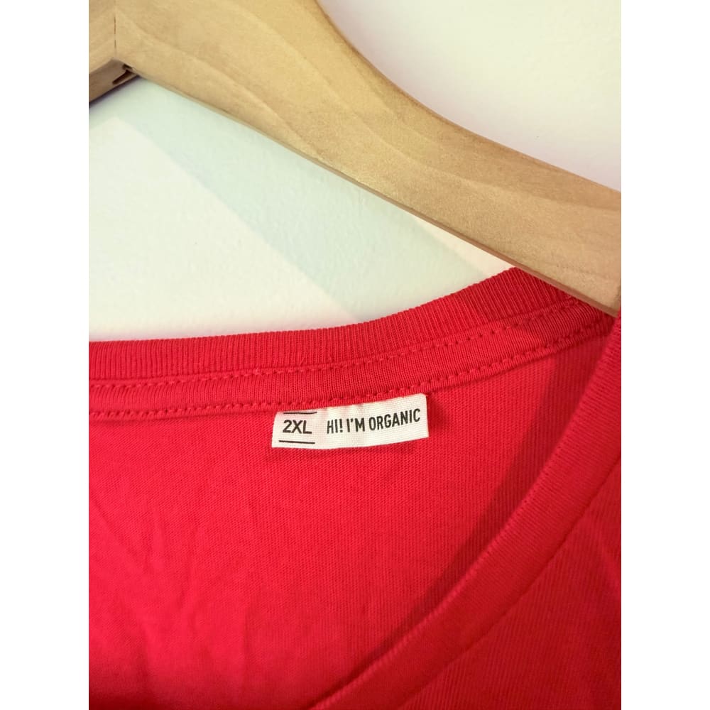 B&c collection size 2xl (l-xl fit) organic cotton t-shirt - t-shirts top womenās apparel