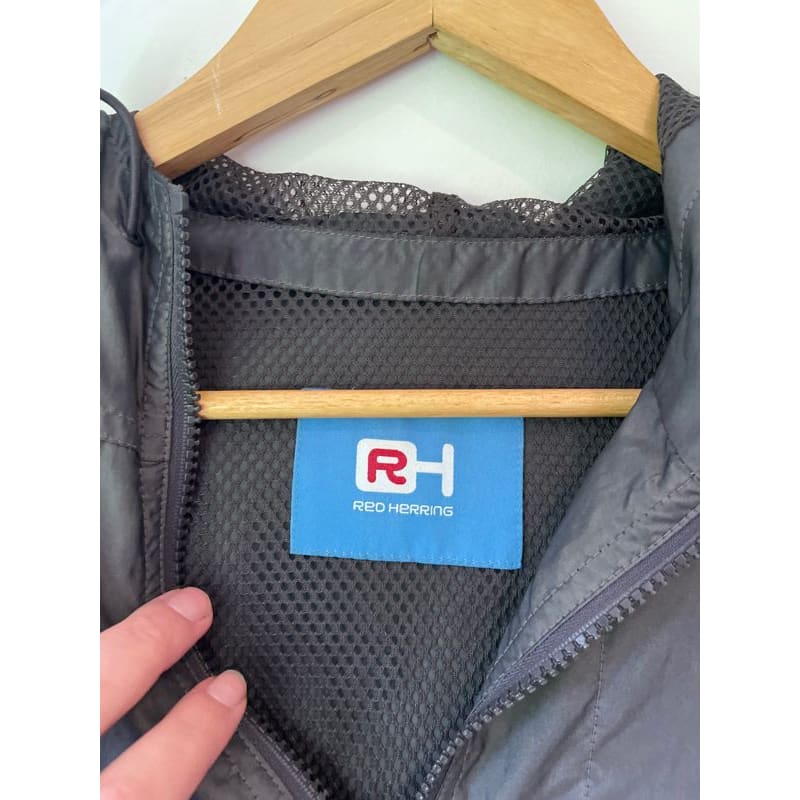 Red herring nylon jacket – size 12 | lightweight & versatile layer - windbreakers clothing & fashion - condition: used