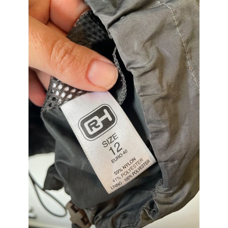 Red herring nylon jacket – size 12 | lightweight & versatile layer - windbreakers clothing & fashion - condition: used