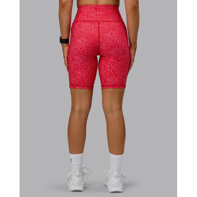 Lskd size l fusion bike short red virality - shorts special categories women’s apparel