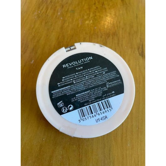 Revolution reloaded pressed powder - tan - face powder face - face & eye care - makeup women’s beauty product