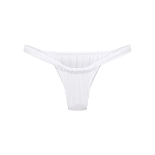 Vacay swimwear size s rhodes bikini bottom - white - swimwear tops special categories women’s apparel
