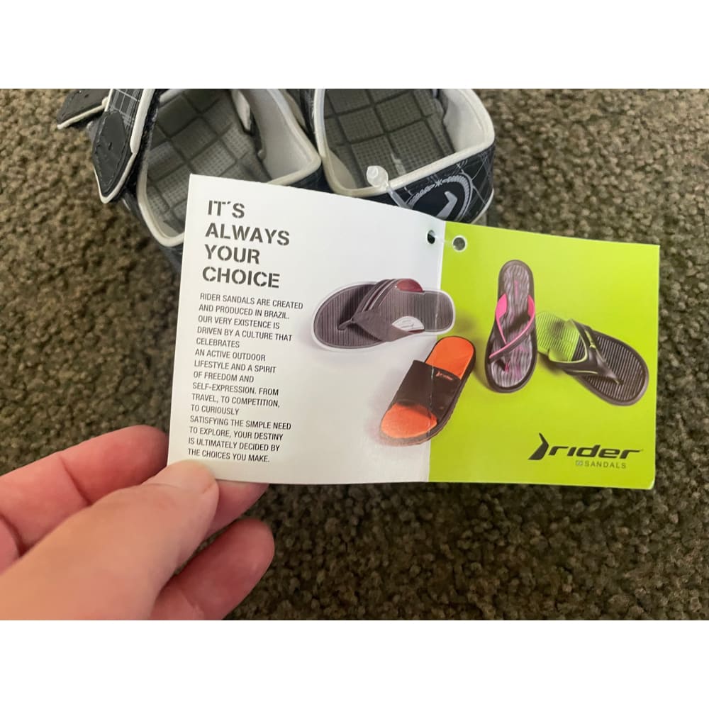 Rider sandals size 5 rider mini sandal ii baby black/black - baby & toddler sandals shoes children’s apparel