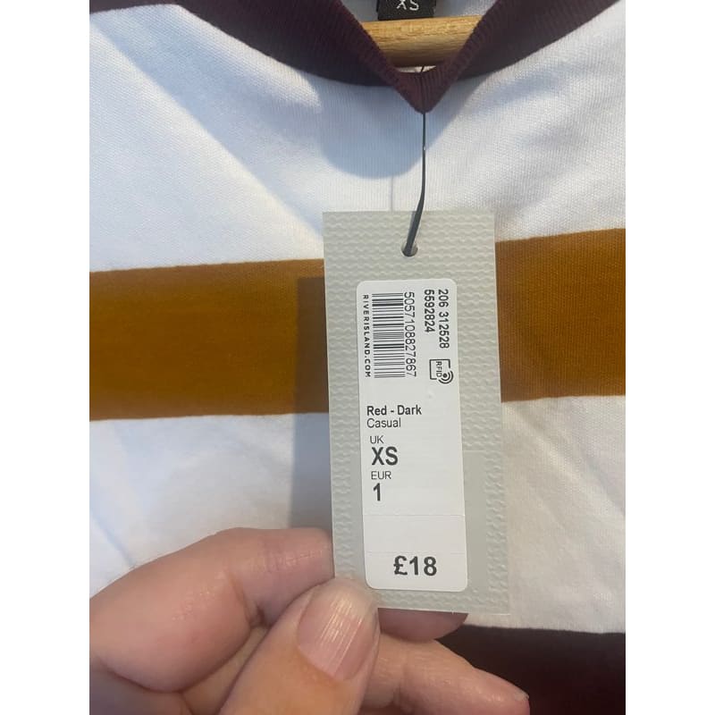 Brand new river island xs cotton tee - t-shirts baby clothing - clothing & fashion children’s apparel
