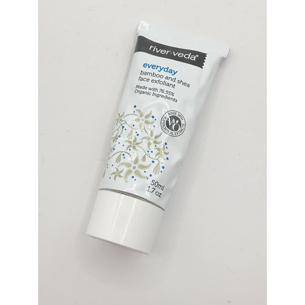 River veda everyday bamboo and shea face exfoliant 50ml / 1.7 oz - skin care masks & peels health and wellness