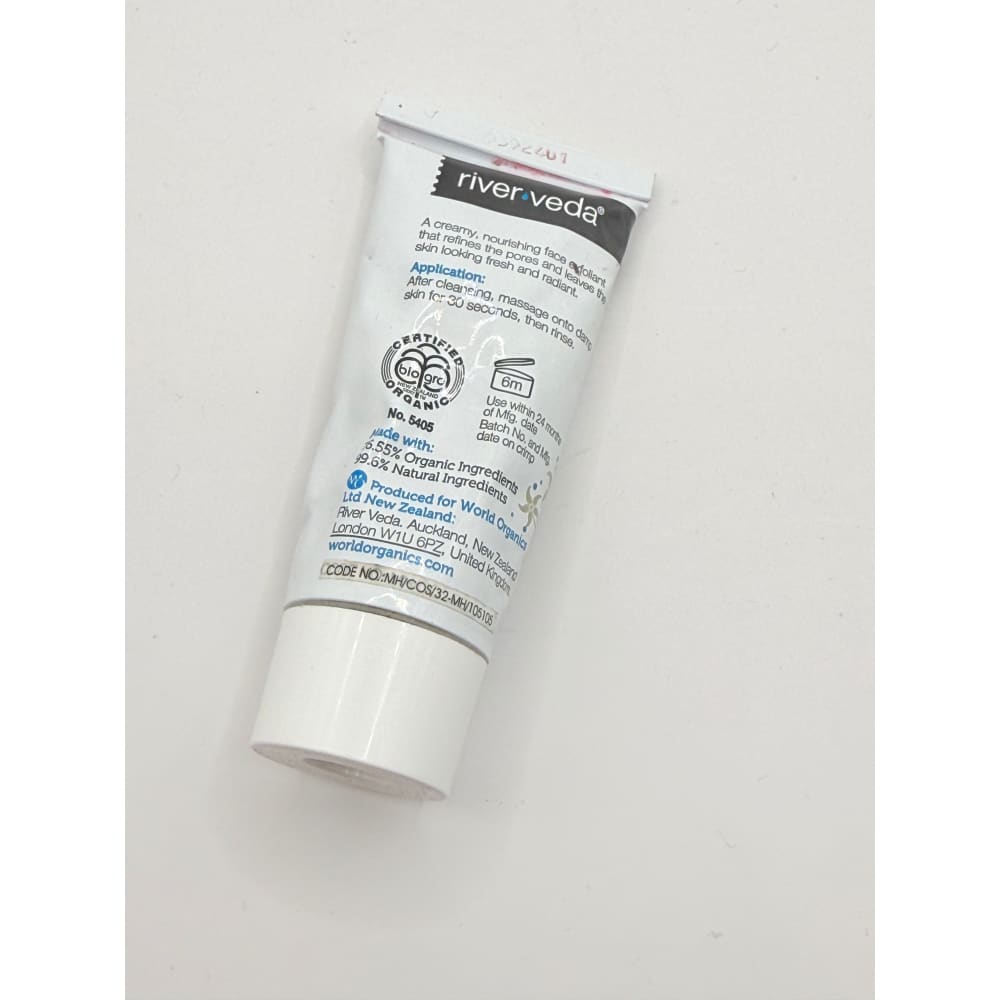 River veda everyday bamboo and shea face exfoliant 50ml / 1.7 oz - skin care masks & peels health and wellness