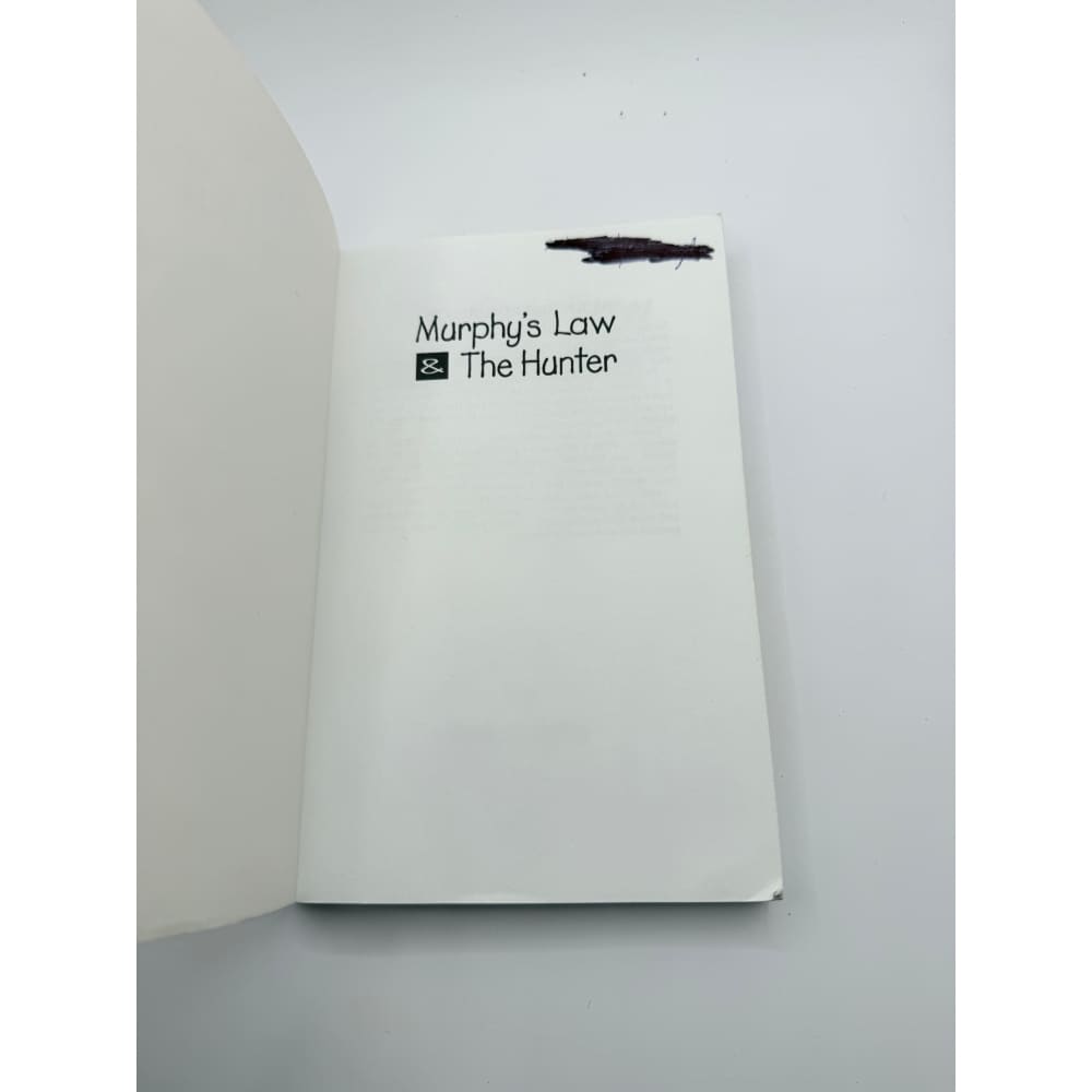 Murphy’s law & the hunter ross curtis - print books condition: used printed media