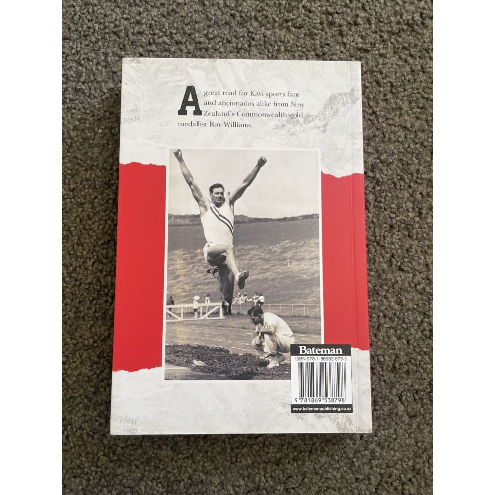 Sports crazy: a lifetime in kiwi sport - roy williams - print books biography - book - condition: used - sports printed