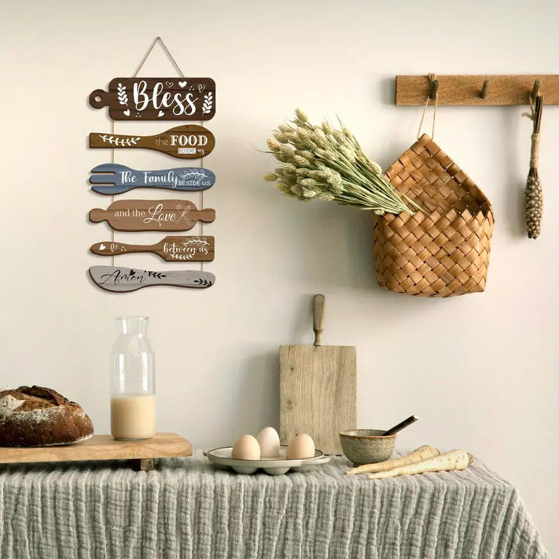 Rustic kitchen wall sign - novelty signs home&living materials