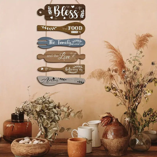 Rustic kitchen wall sign - novelty signs home&living materials