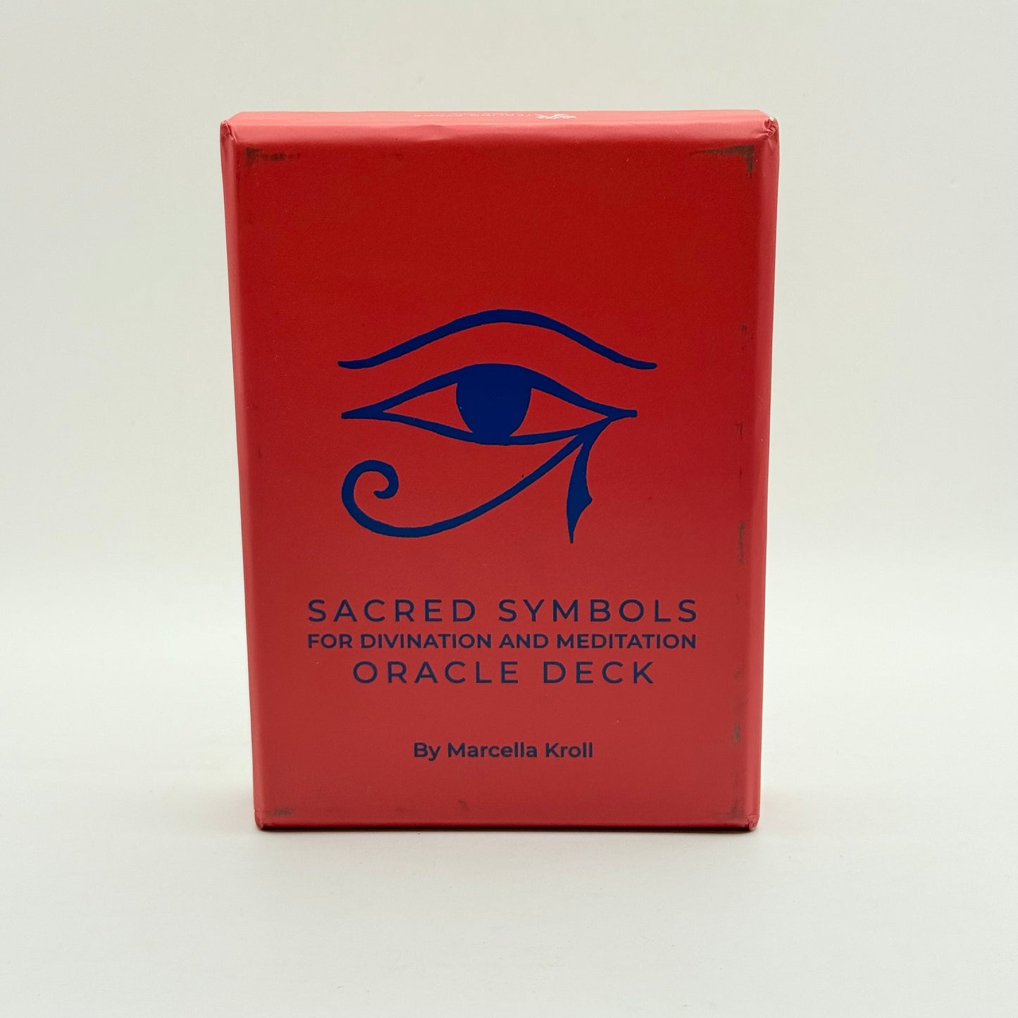 Sacred symbols oracle deck by marcella kroll - for divination & meditation - note cards what’s new stationery