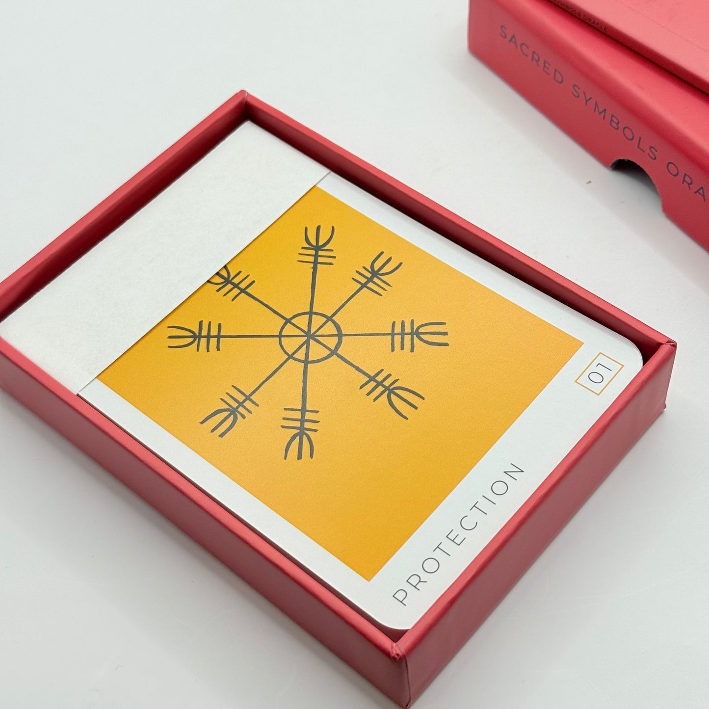 Sacred symbols oracle deck by marcella kroll - for divination & meditation - note cards what’s new stationery