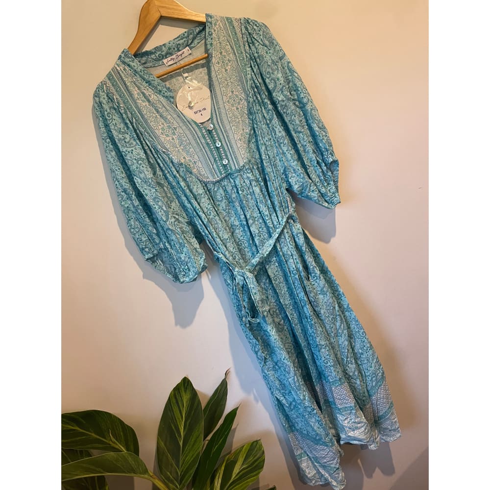 Salty bright size 8 rayon dress - dresses clothing & fashion - designer clearance - dresses women’s apparel
