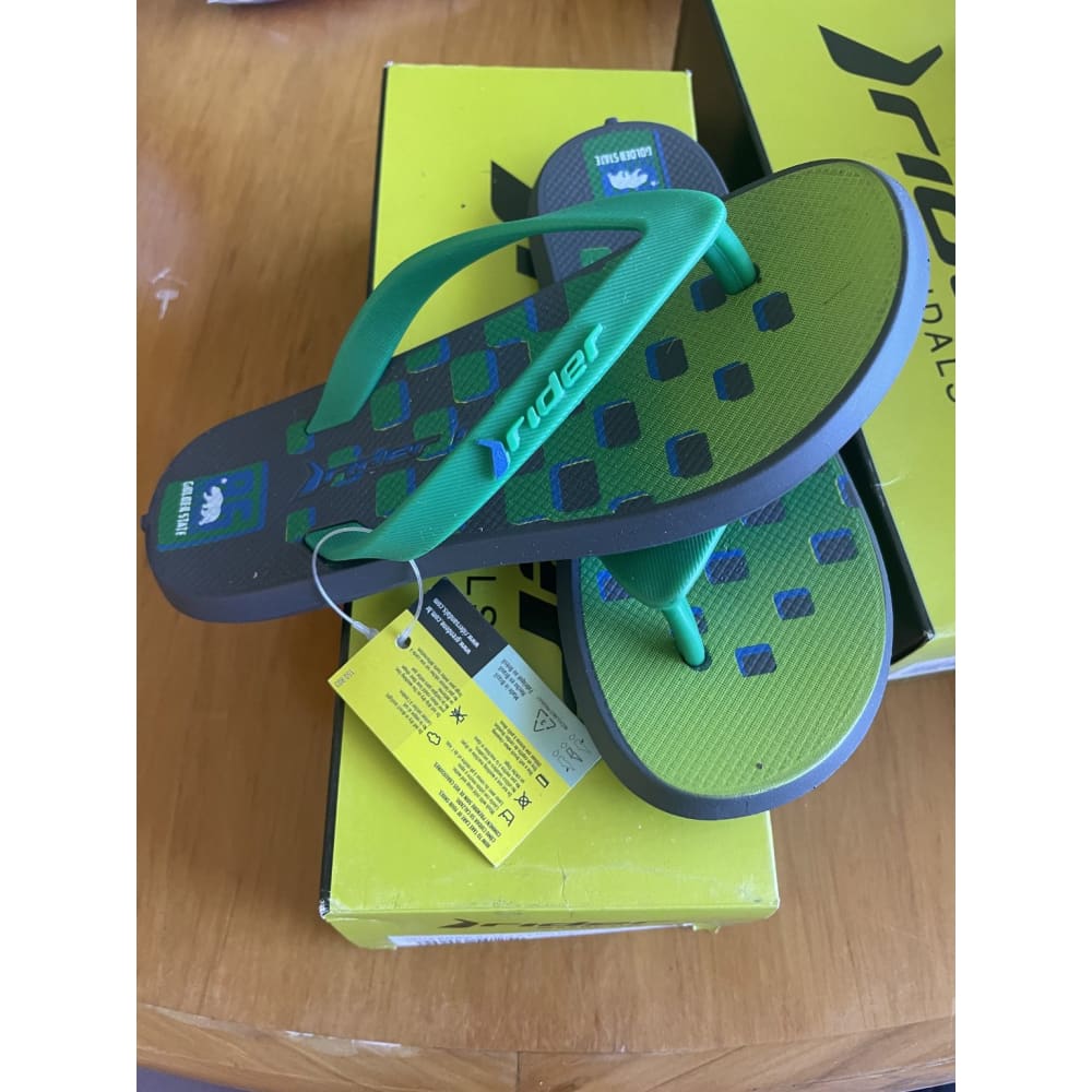 Rider sandals kids jandals - size 2 - sandals kids - sandals - shoes children’s apparel