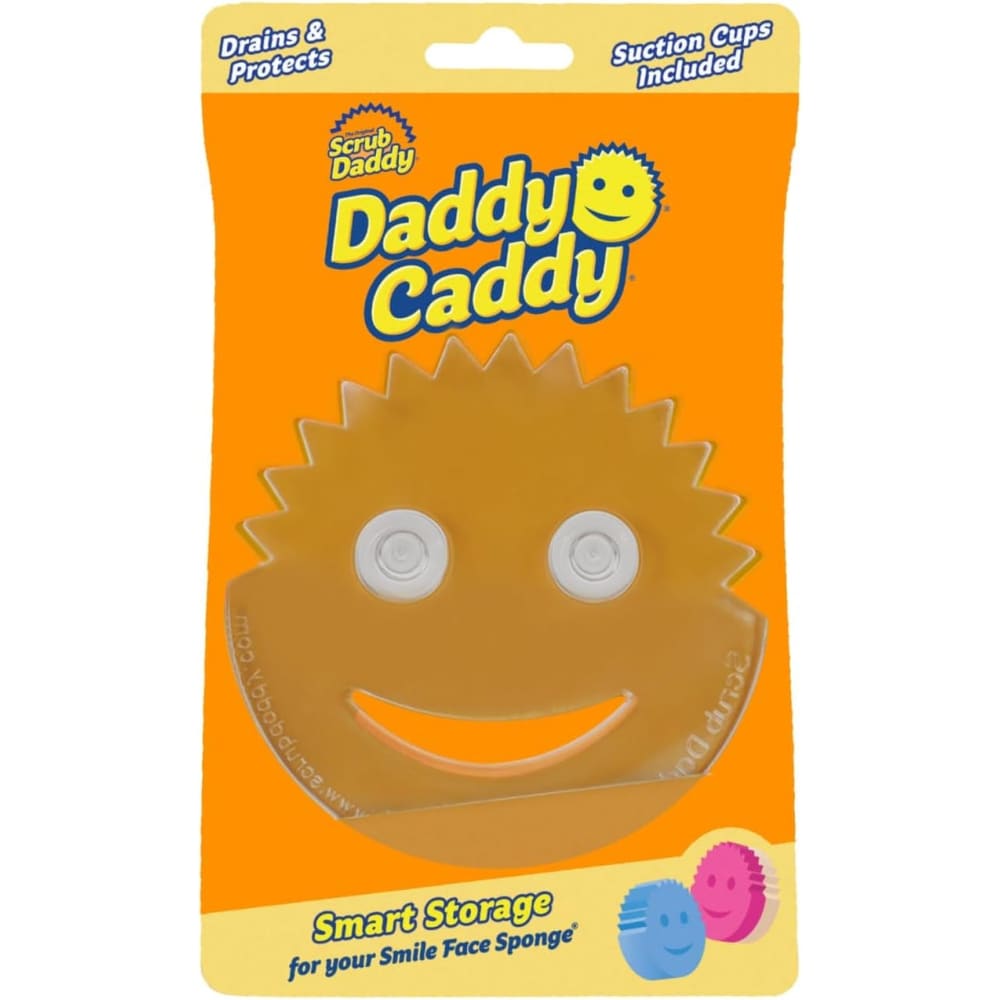 Scrub daddy daddy caddy smart storage sponge holder - sponges & scouring pads cleaning - home & living - kitchen