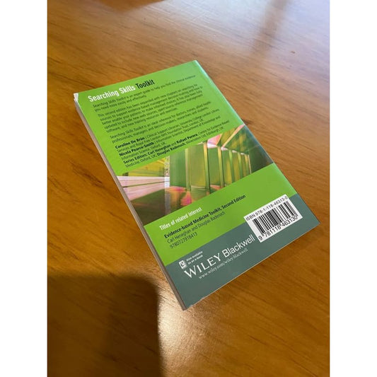 Searching skills toolkit: finding the evidence - second edition - print books book - education - research printed media