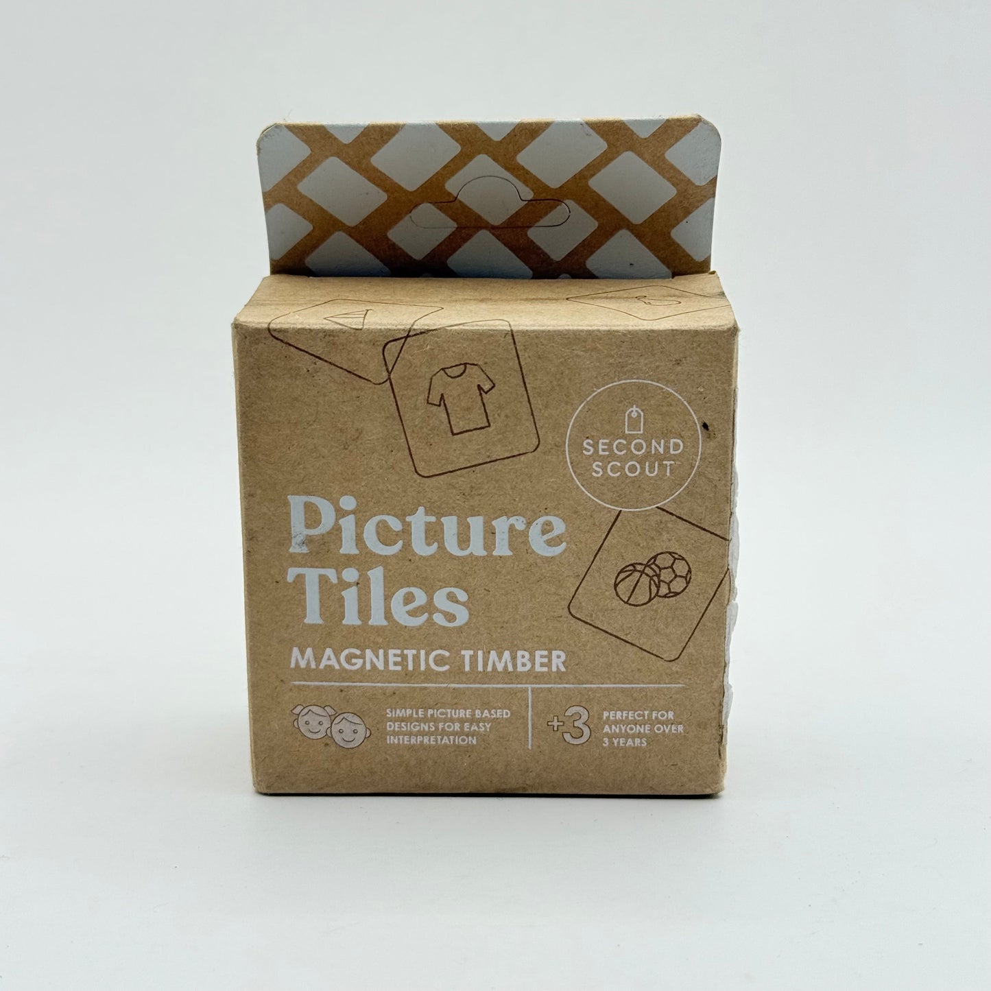 Second scout picture tiles – magnetic timber destinations (20 pieces) - educational toys what’s new toys
