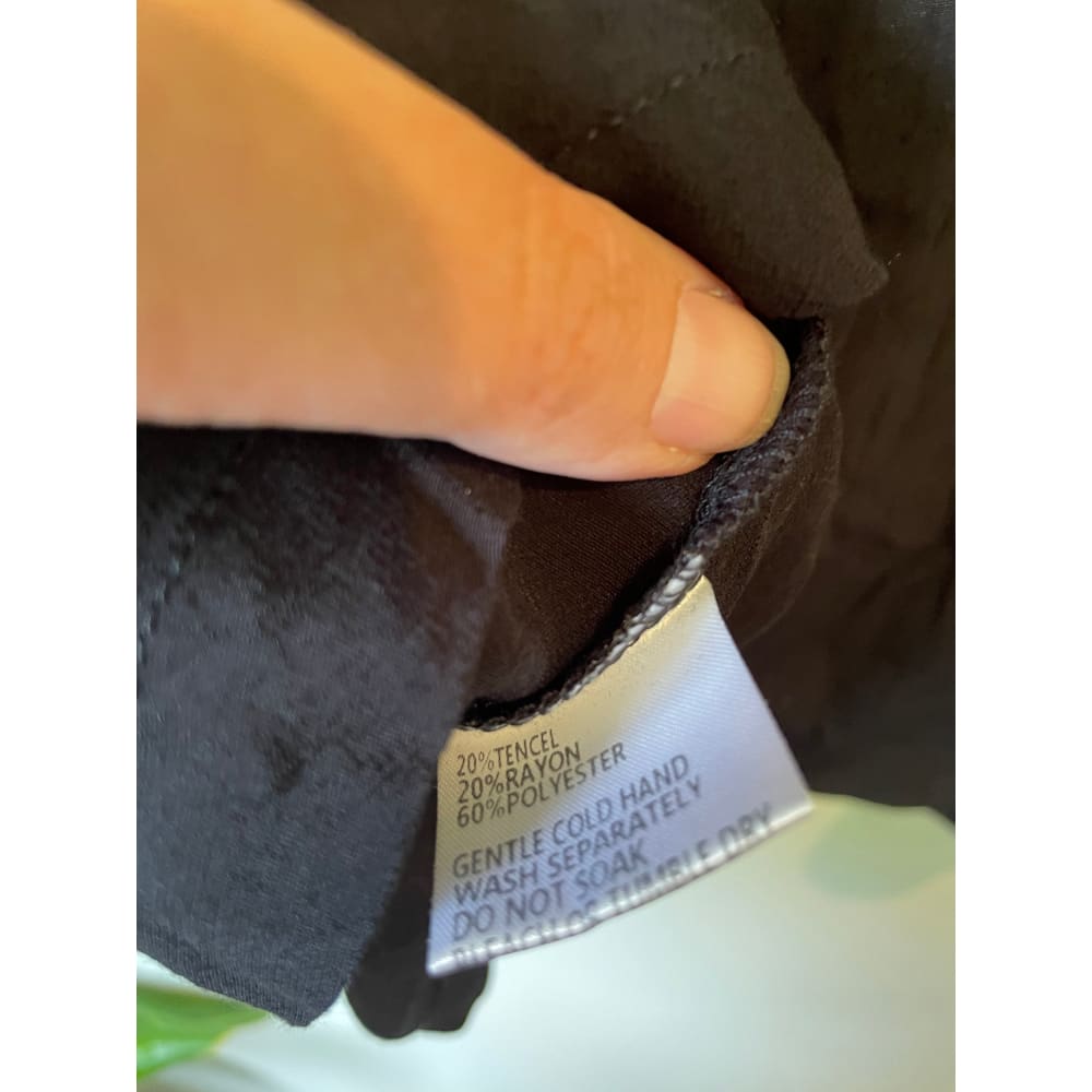 Seduce nz size 12 black casual top – minor flaws noted - blouses blouse - clothing & fashion - designer clearance - top