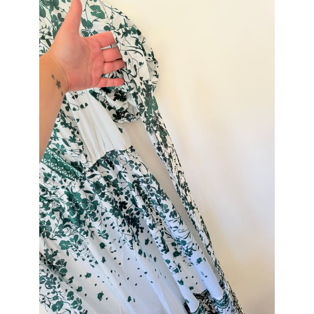 Shein curve 2xl floral wrap dress – fresh feminine & flattering - dresses top women’s apparel