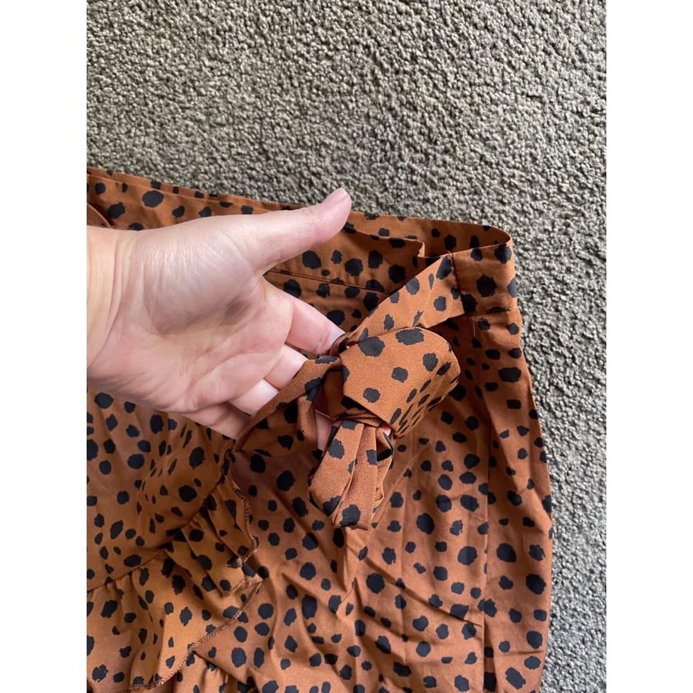 Brand new shein size l wrap skirt - skirts bottom - clothing & fashion - skirt women’s apparel