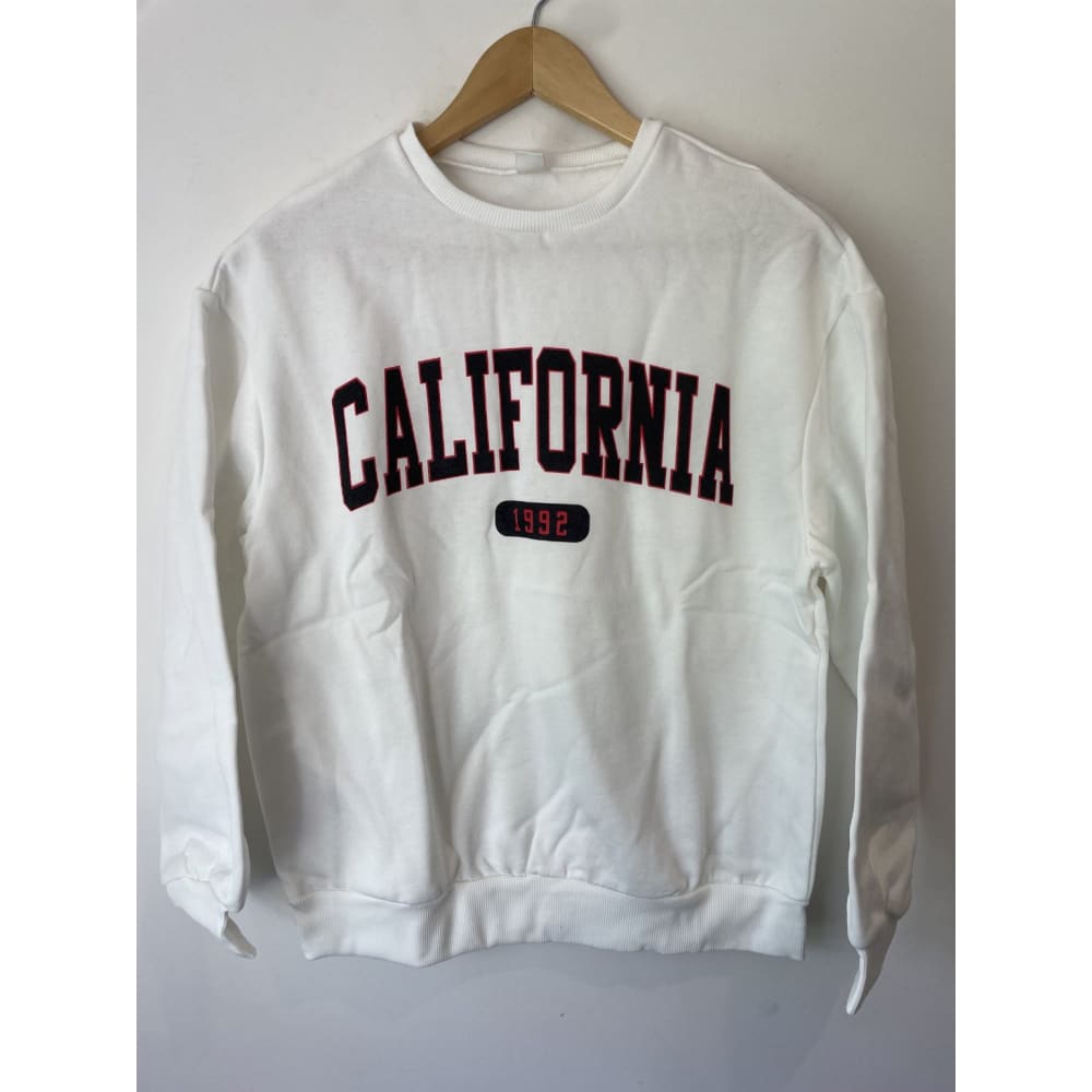 Brand new shein teen sweatshirt – size 12–13y – navy & white variants - white - sweatshirts baby clothing - clothing &