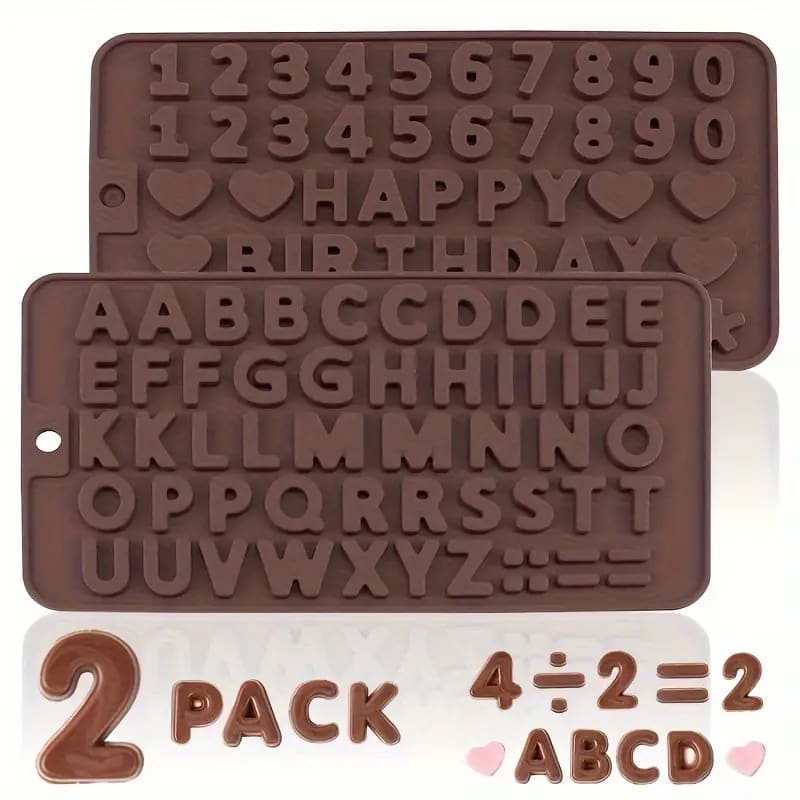 Alphabet silicone moulds - kitchen molds home&living materials
