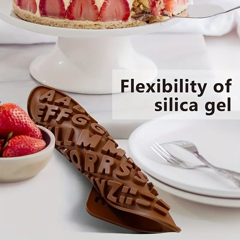 Alphabet silicone moulds - kitchen molds home&living materials