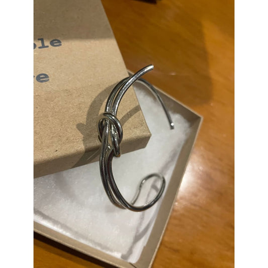 Crumble & core knot cuff bracelet - bracelets bracelet - jewelry fashion accessories