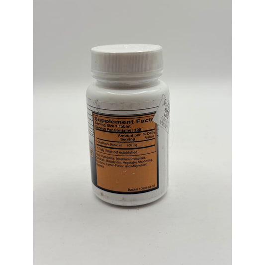 Logic l-glutathione 100mg - 100 tablets - single vitamins health and wellness