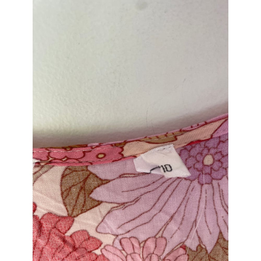 BRAND UNKNOWN Size 10 Floral print Rayon Dress