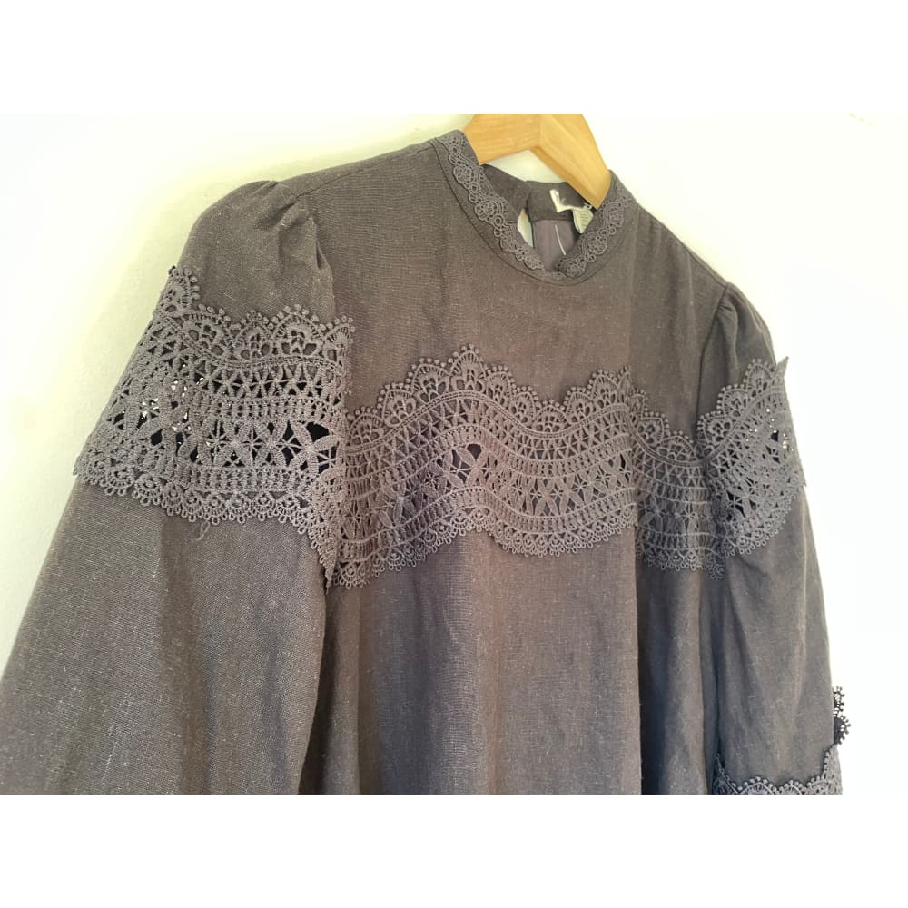 Brand new cut label branded clothing – size 10 linen-blend dress - dresses bnew label cut branded clothing - clothing &