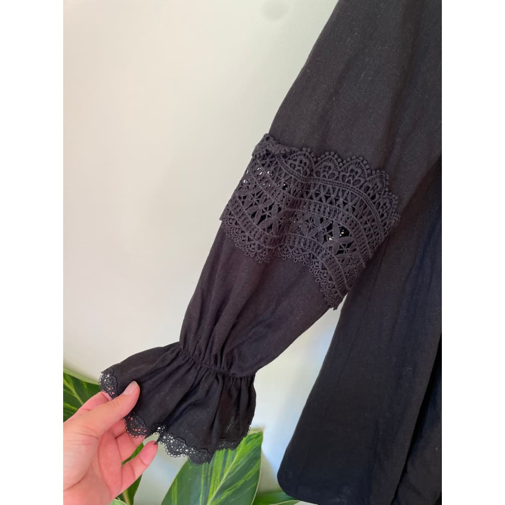 Brand new cut label branded clothing – size 10 linen-blend dress - dresses bnew label cut branded clothing - clothing &