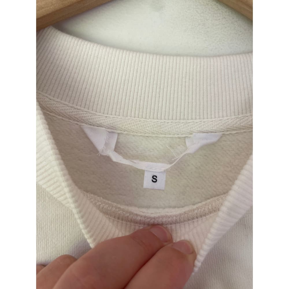Cut label size s cotton sweatshirt – brand new - sweatshirts bnew label cut branded clothing - clothing & fashion