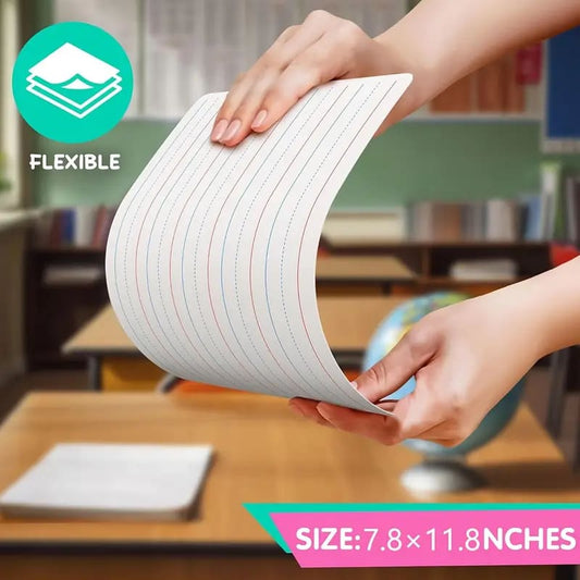 10x lined handwriting whiteboards - dry-erase boards stationery