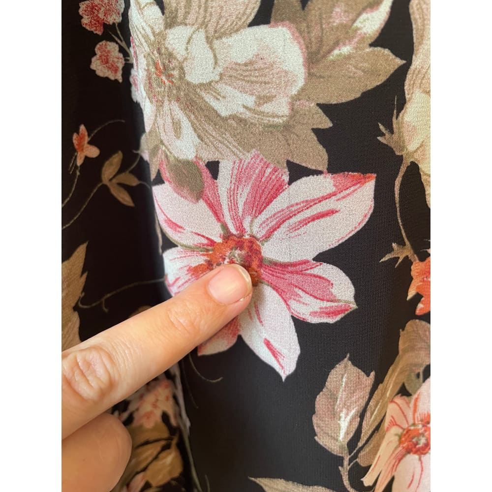 Shein long sleeve floral top size s - clothing tops blouse - clothing & fashion - long sleeve - top womenās apparel