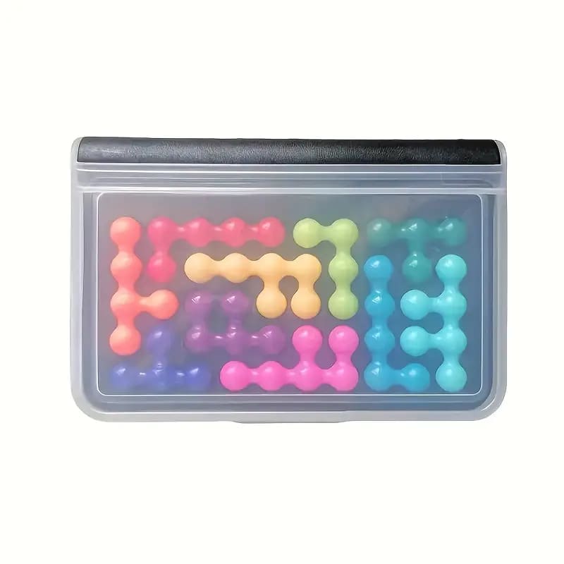 Iq 3d brain teaser puzzle with 120 challenges - puzzles board - board game - game - puzzle toys