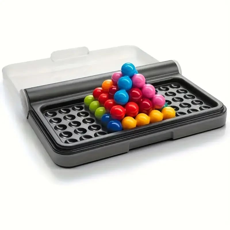 Iq 3d brain teaser puzzle with 120 challenges - puzzles board - board game - game - puzzle toys