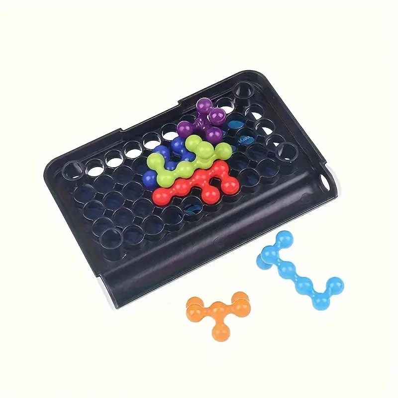 Iq 3d brain teaser puzzle with 120 challenges - puzzles board - board game - game - puzzle toys