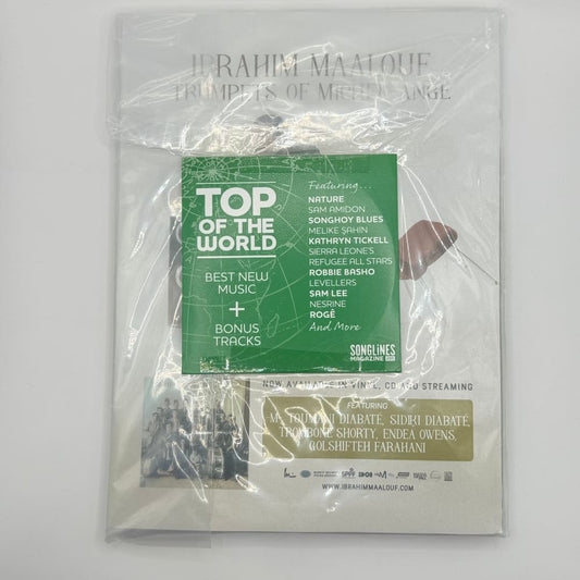 Songlines magazine – sam lee cover issue 205 feb/march 2025 - consumer magazines printed media