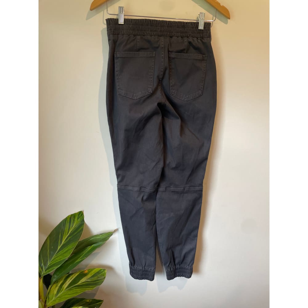 Spanx washed black skinny leg pant – size s (brand new cut-label stretch fabric blend) - cargo pants bnew label cut