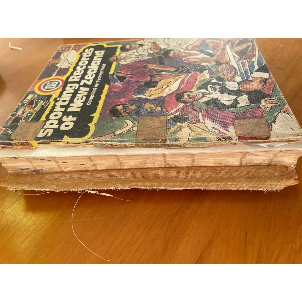 Db sporting records of new zealand 1976 - sydney todd - print books book - condition: used - sports printed media