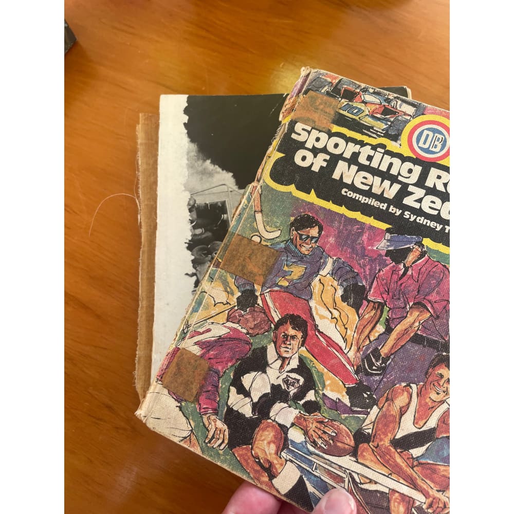 Db sporting records of new zealand 1976 - sydney todd - print books book - condition: used - sports printed media