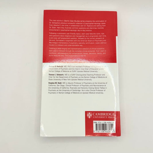 Stahl’s essential psychopharmacology: case studies volume 5 - print books printed media