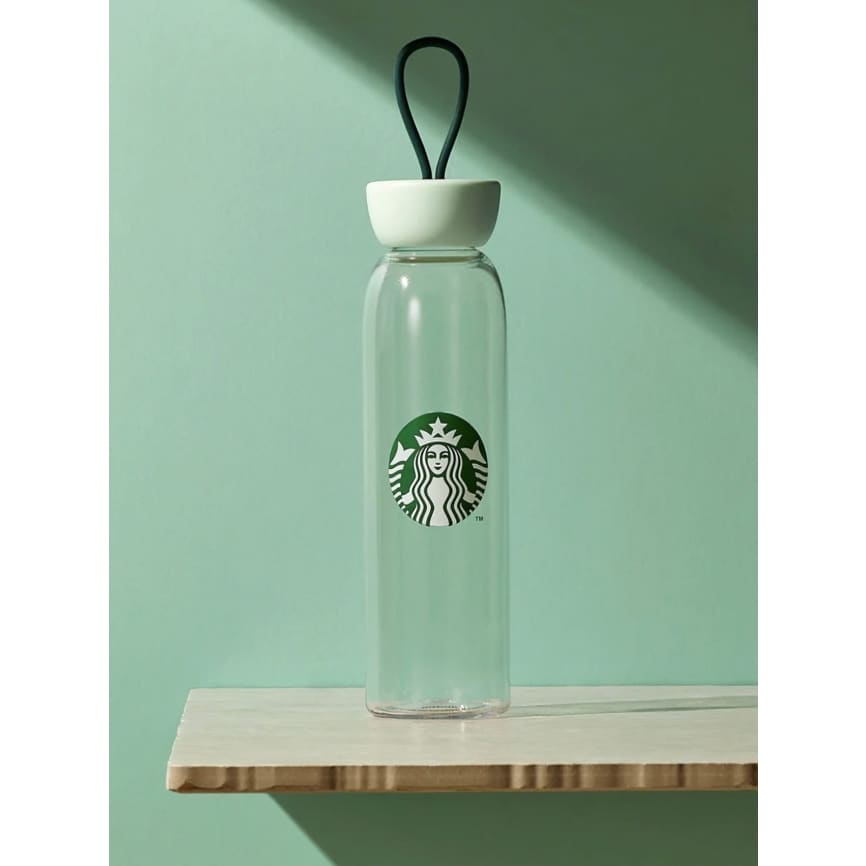 **SPECIAL!** Starbucks Siren Mint Lid Plastic Water Bottle – 18oz | Brand New | RRP $34.90