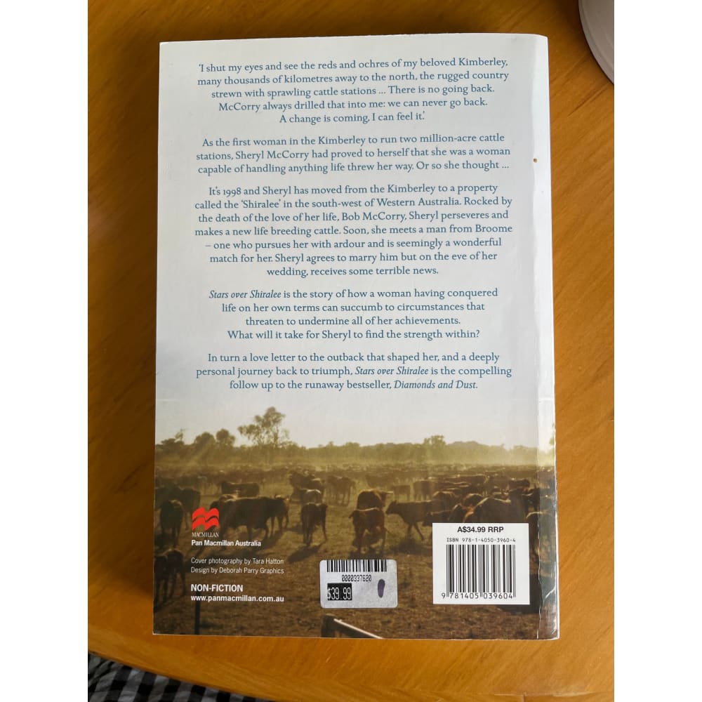 Stars over shiralee - sheryl mccorry - books condition: used printed media