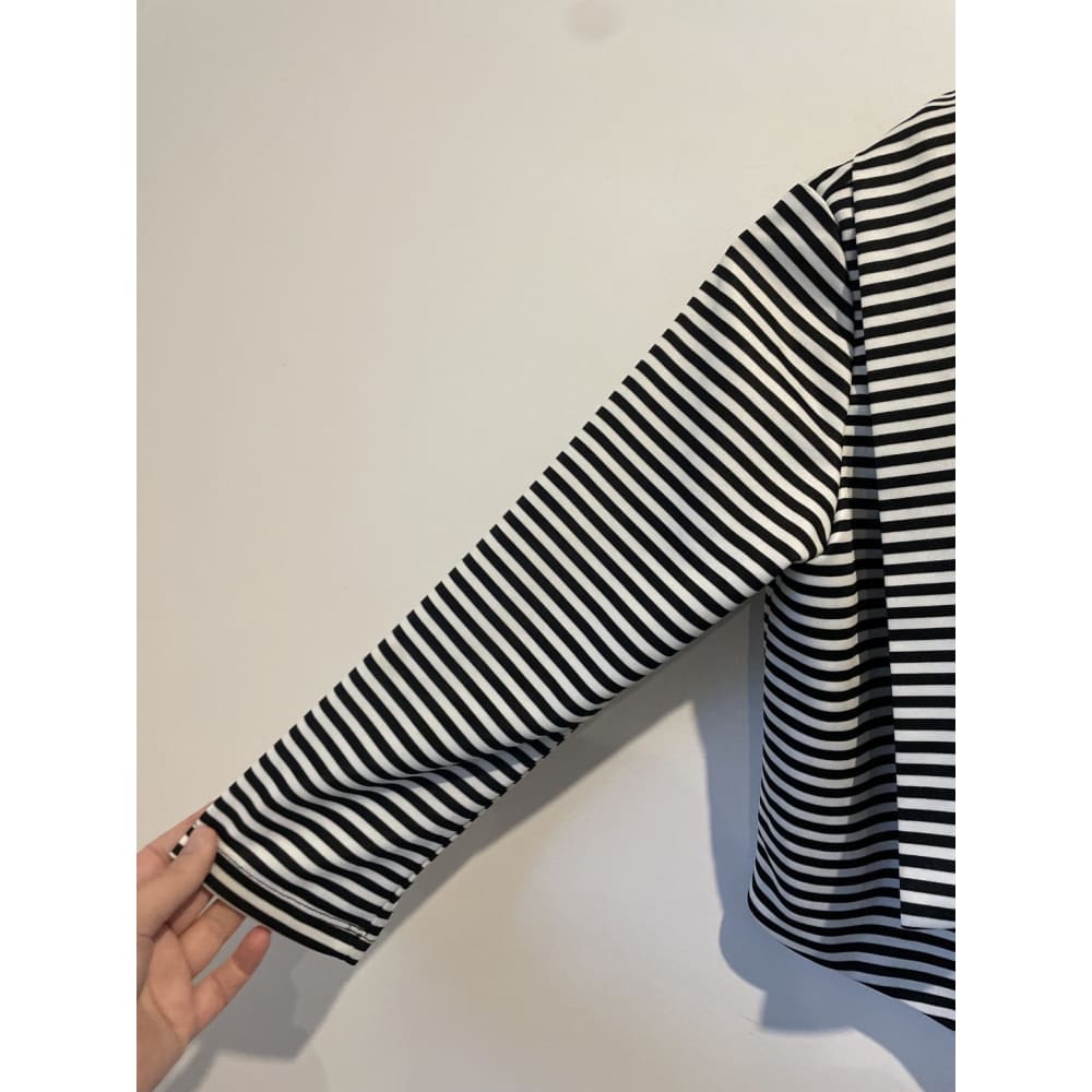 Stax size 8 short length drape front blazer - clothing tops blazer - condition: used - long sleeve women’s apparel