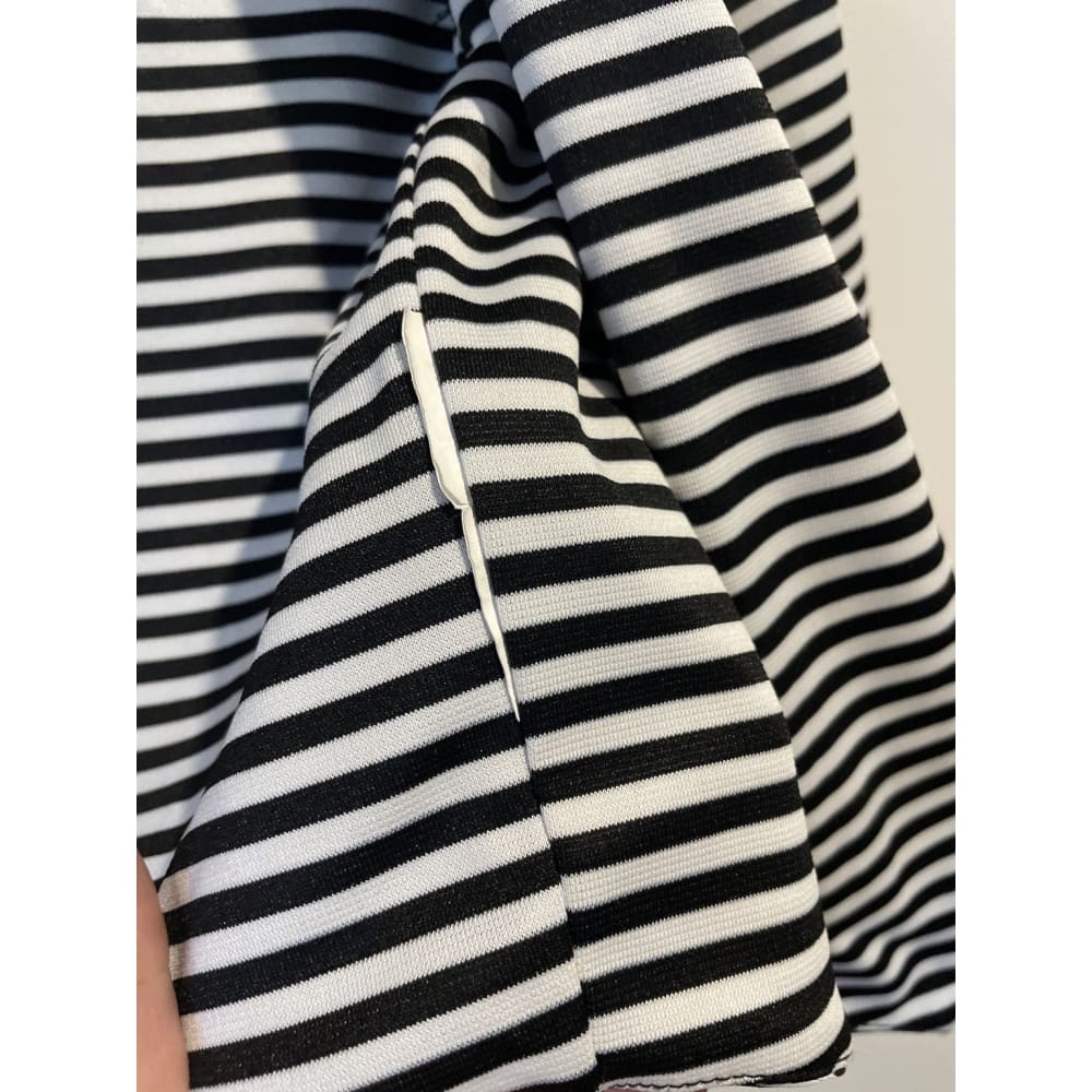 Stax size 8 short length drape front blazer - clothing tops blazer - condition: used - long sleeve women’s apparel