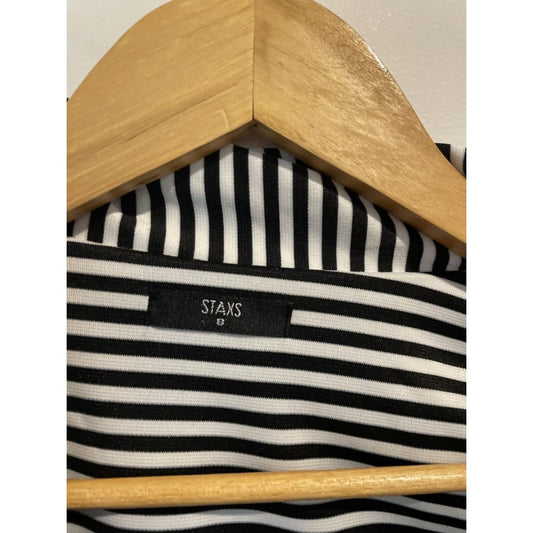 Stax size 8 short length drape front blazer - clothing tops blazer - condition: used - long sleeve women’s apparel